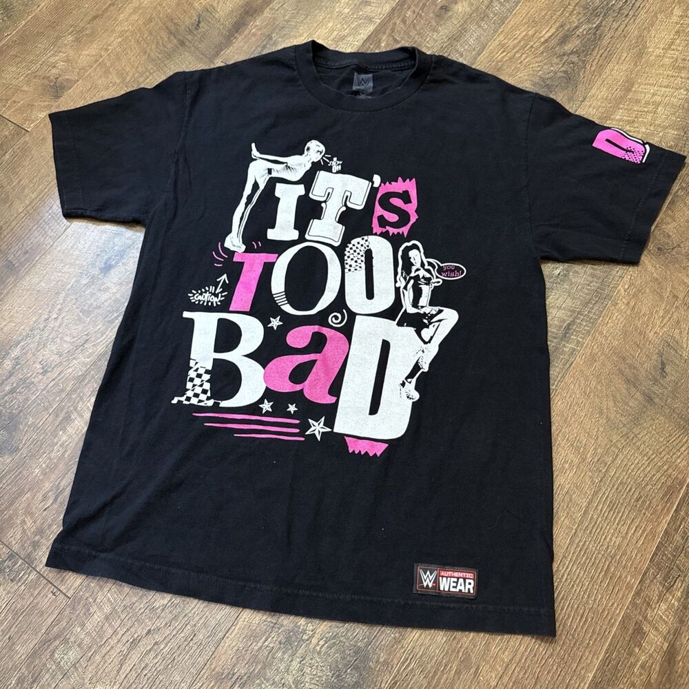 Dolph Ziggler It's Too Bad I'm Too Good Wwe Wrestling Authentic T-Shirt Mens L